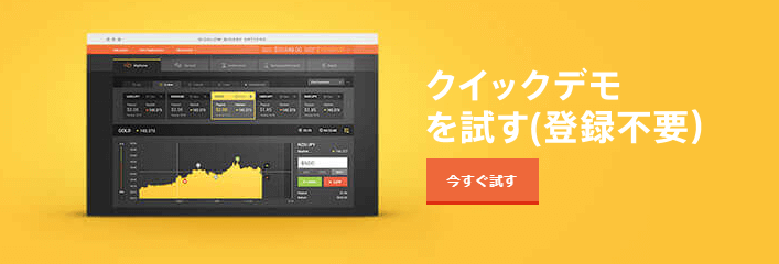 デモ取引