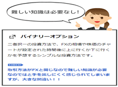 バイナリーオプションとは?の画像